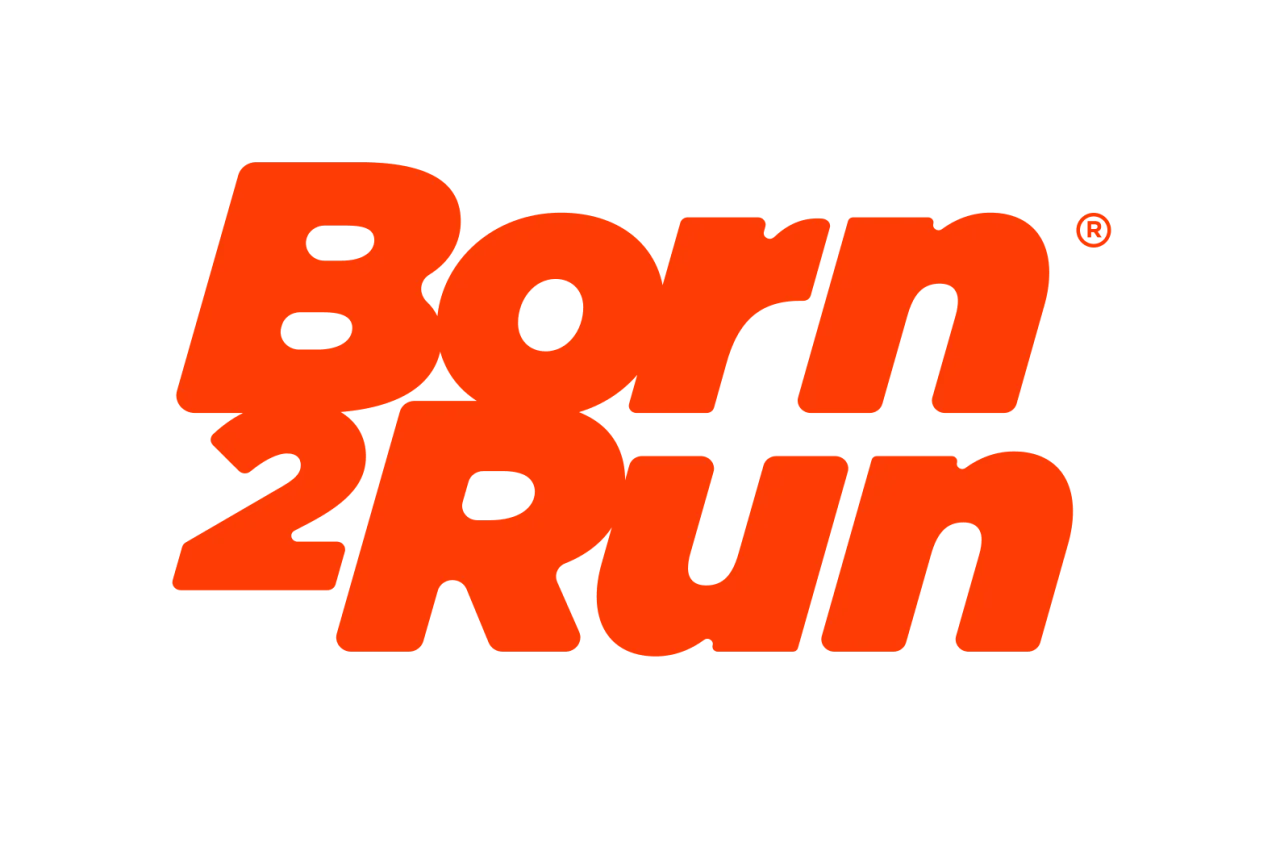 born2run logo transparent